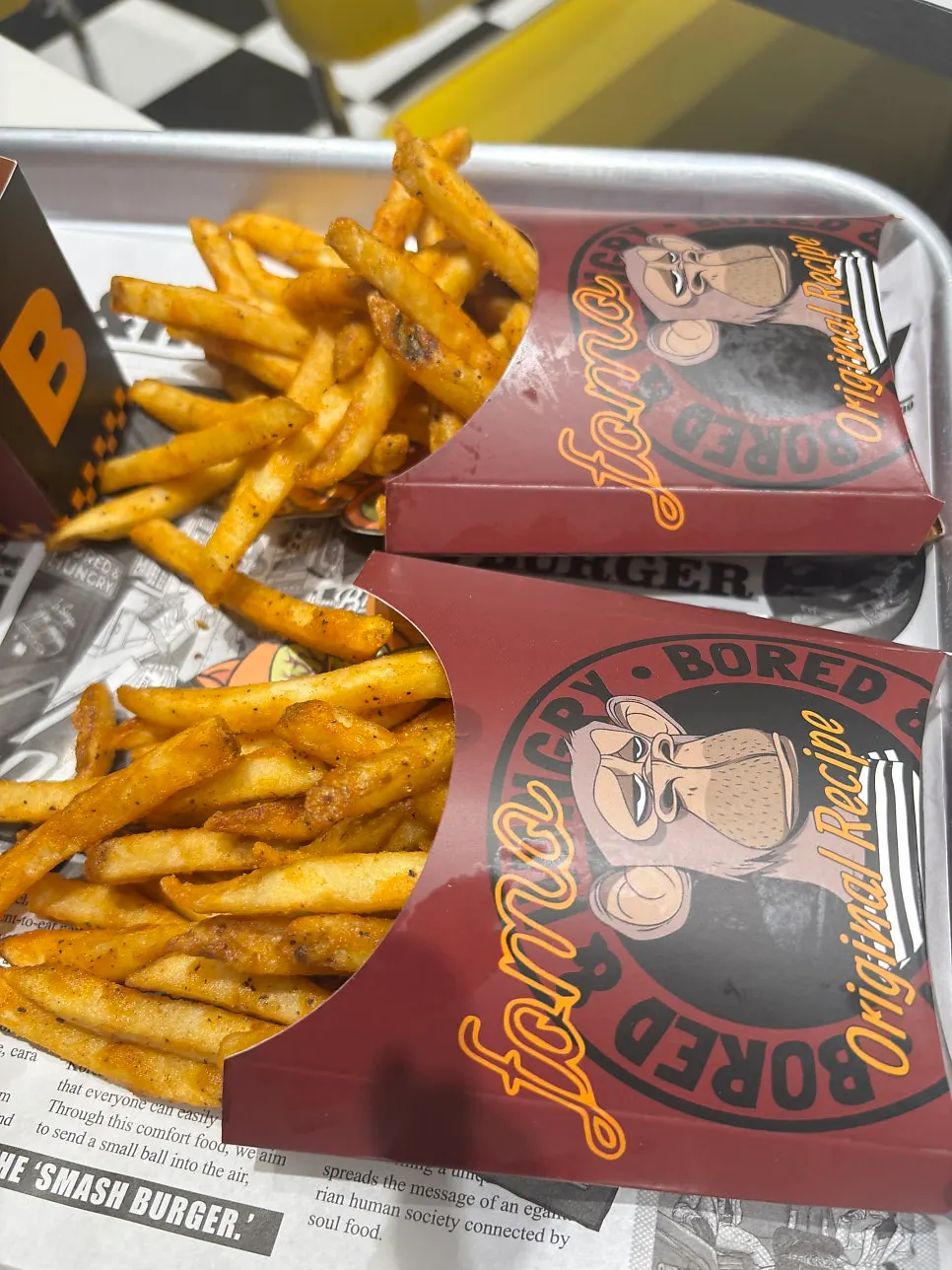 Plate of seasoned fries