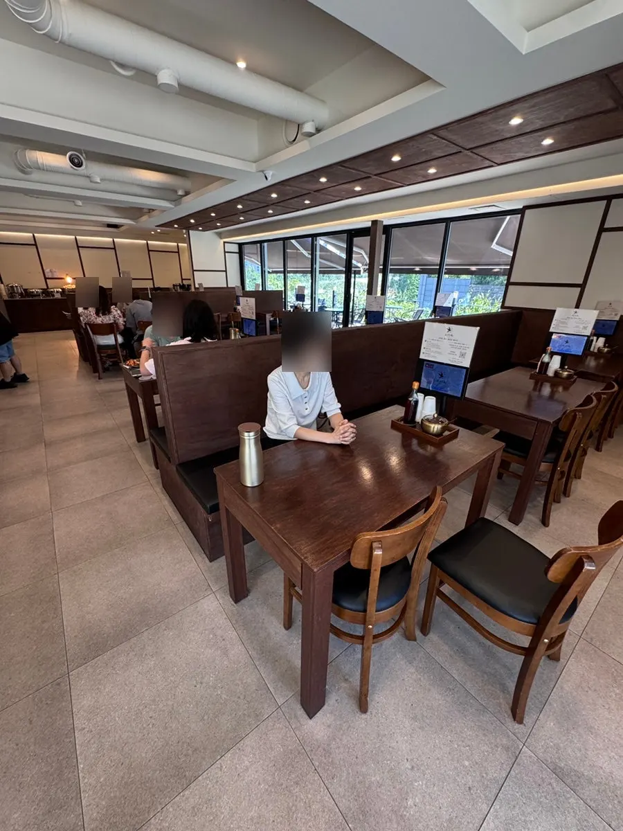 Spacious, comfortable interior of Boriook Main Branch