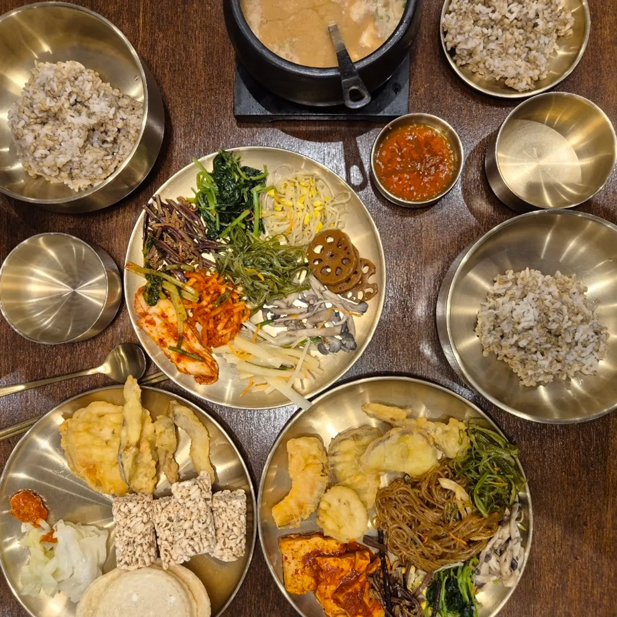 수원 망포역 보리옥 본점 보리밥 정식 대표 사진