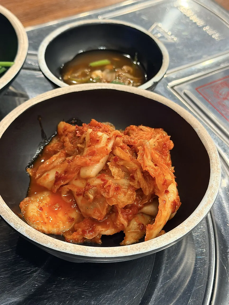 Diced radish kimchi side dish
