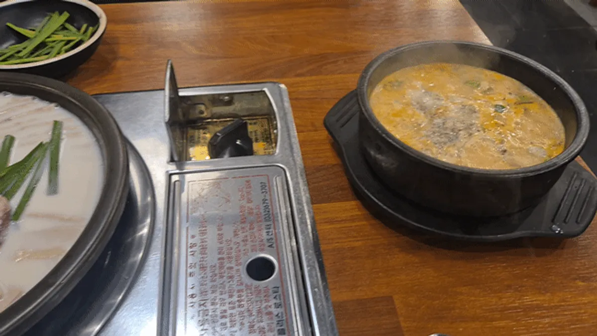 Tender hangjeongsal in assorted boiled pork