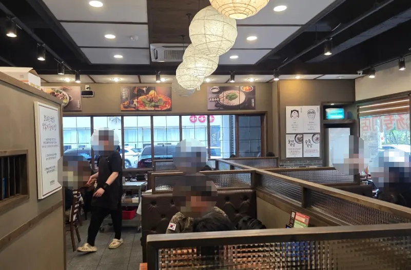 순대국·수육국밥 등 보승회관 메뉴판