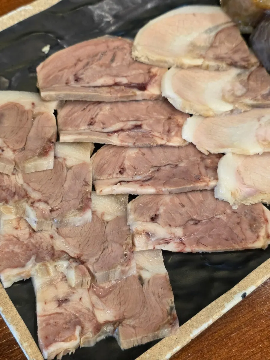 점심시간 보승회관 방이점 식사 자리
