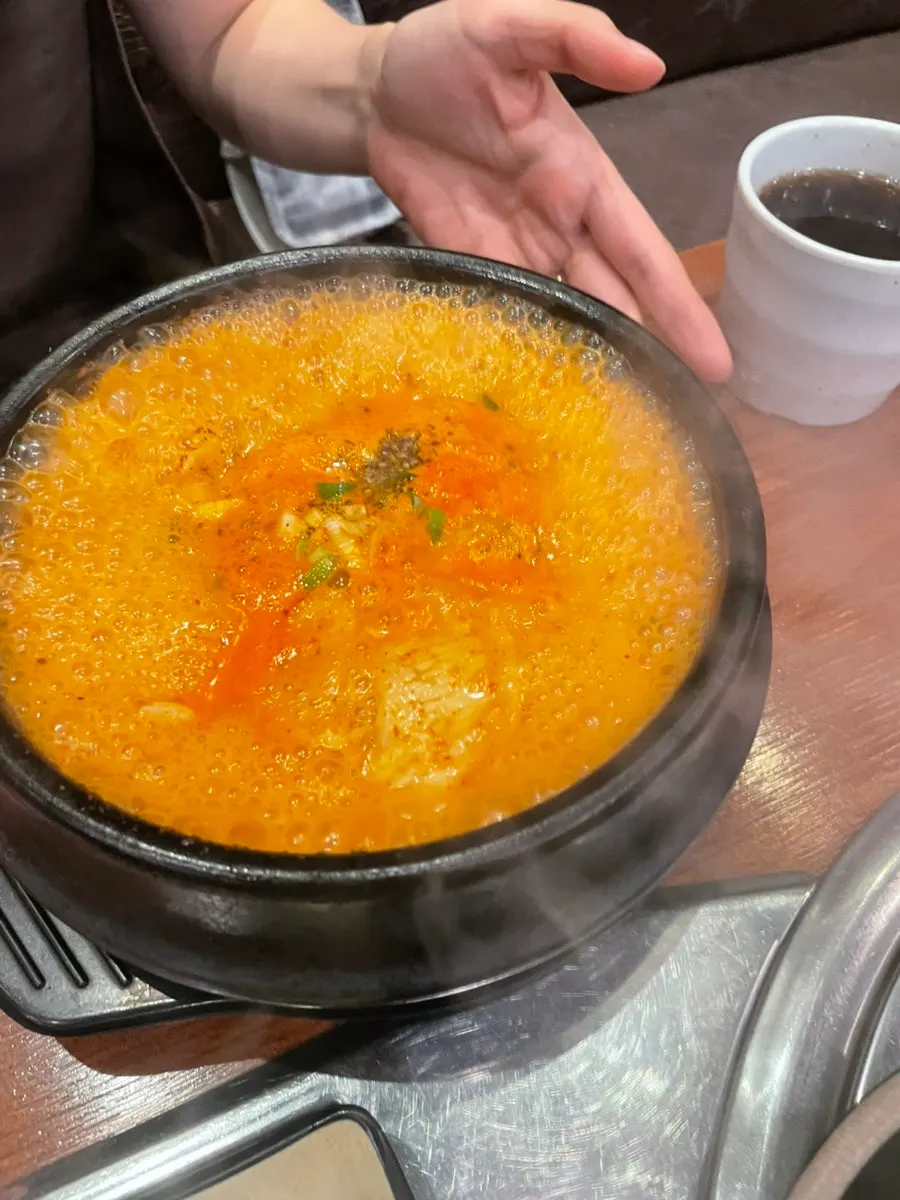 순대항정수육정식 등 정식 메뉴 안내
