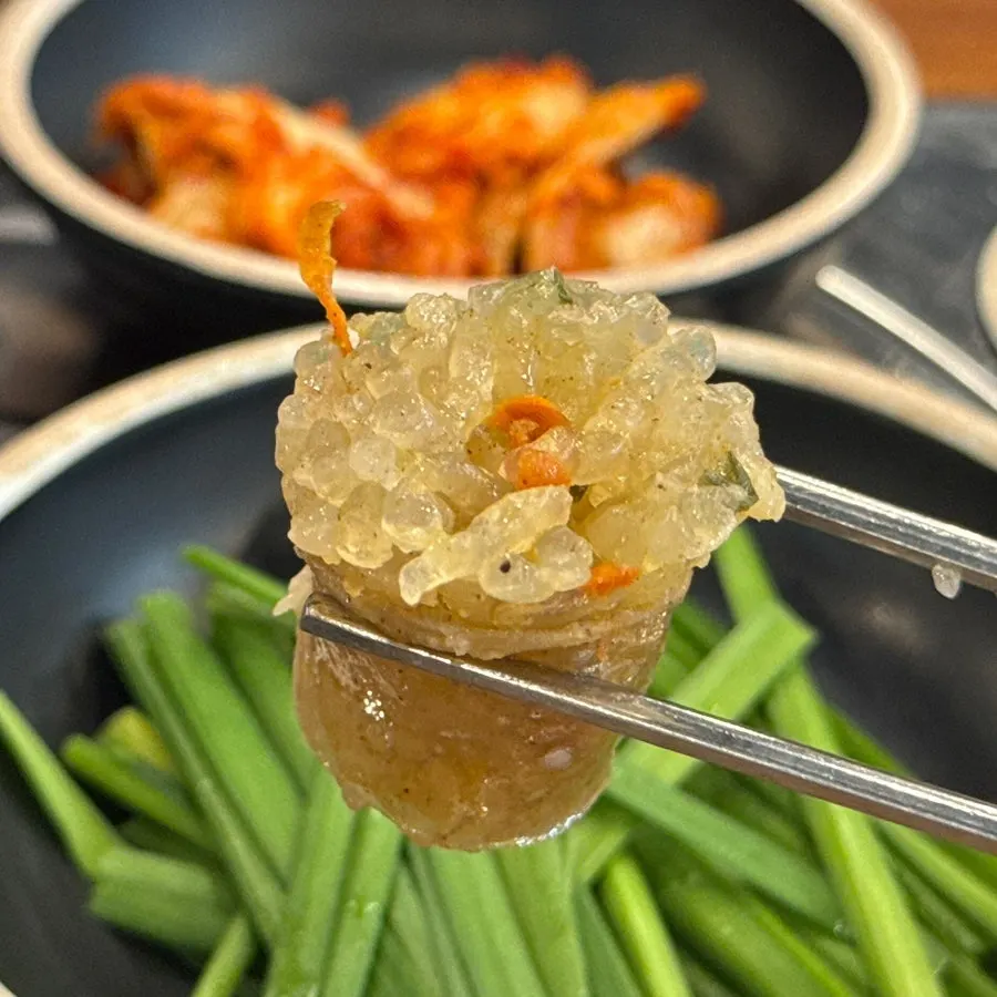 찹쌀순대와 흑미두부순대, 야채순대