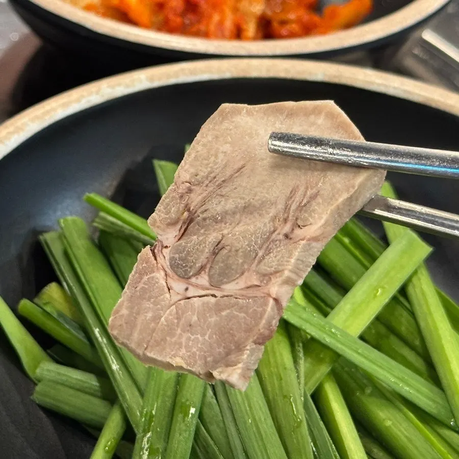 머릿고기수육 클로즈업