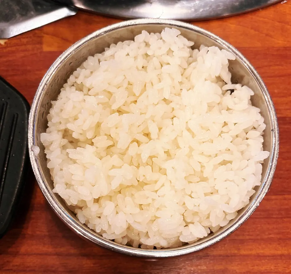 スンデクッとカクテキ、キムチのおかず