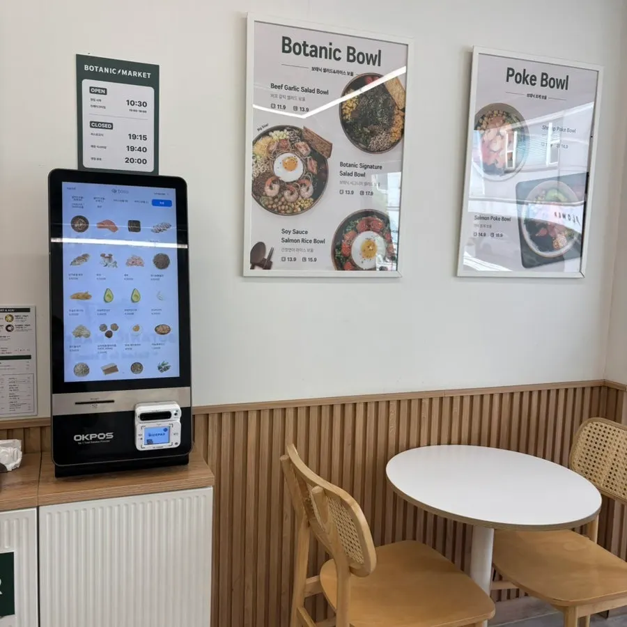 Interior design of Botanic Market