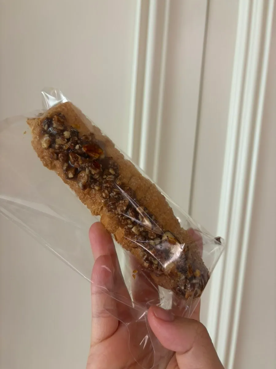 Choco cream salt bread filled with chocolate cream