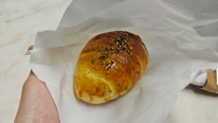 Olive cheese ciabatta