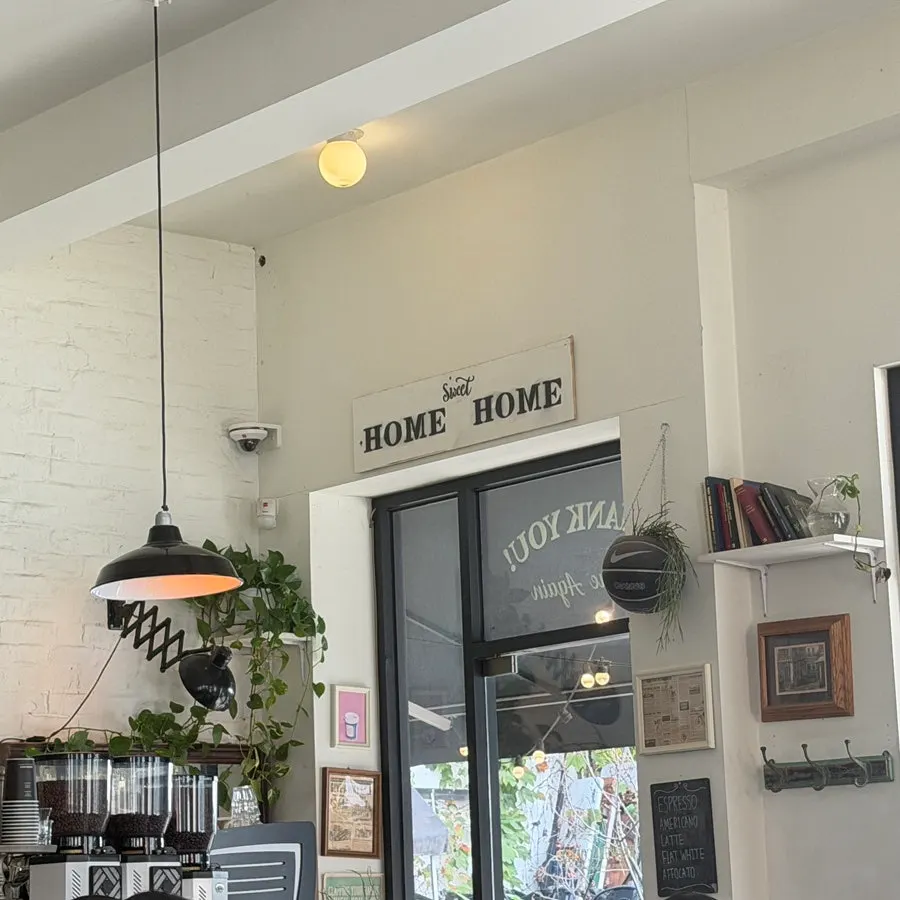 Interior detail at Brewers Coffee