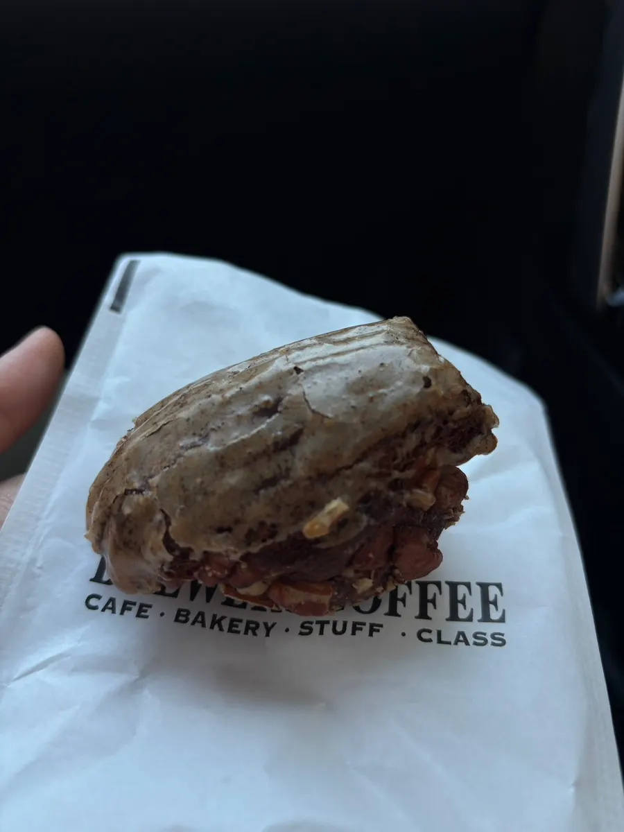Pecan espresso madeleine