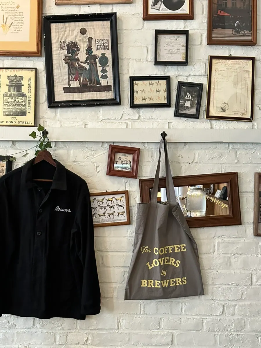 Interior design details at Brewers Coffee