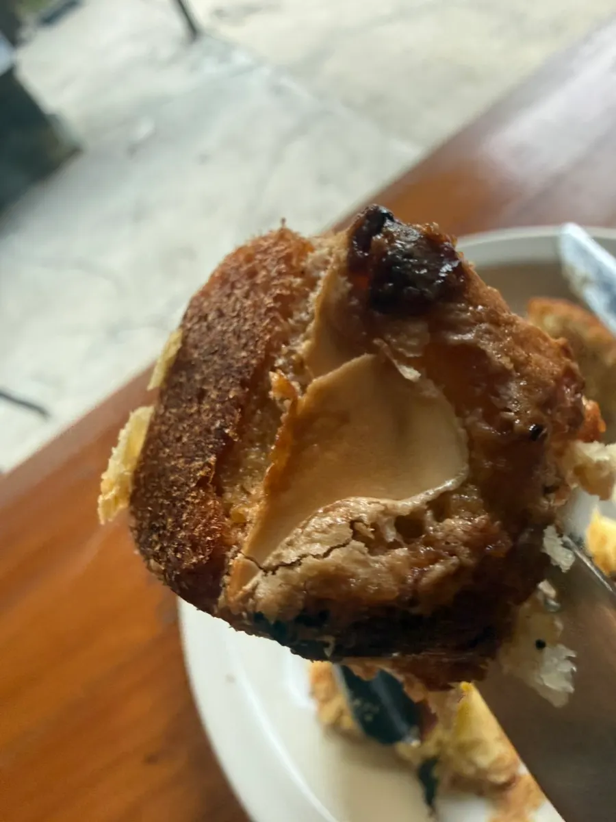 Close-up of the nunetine financier