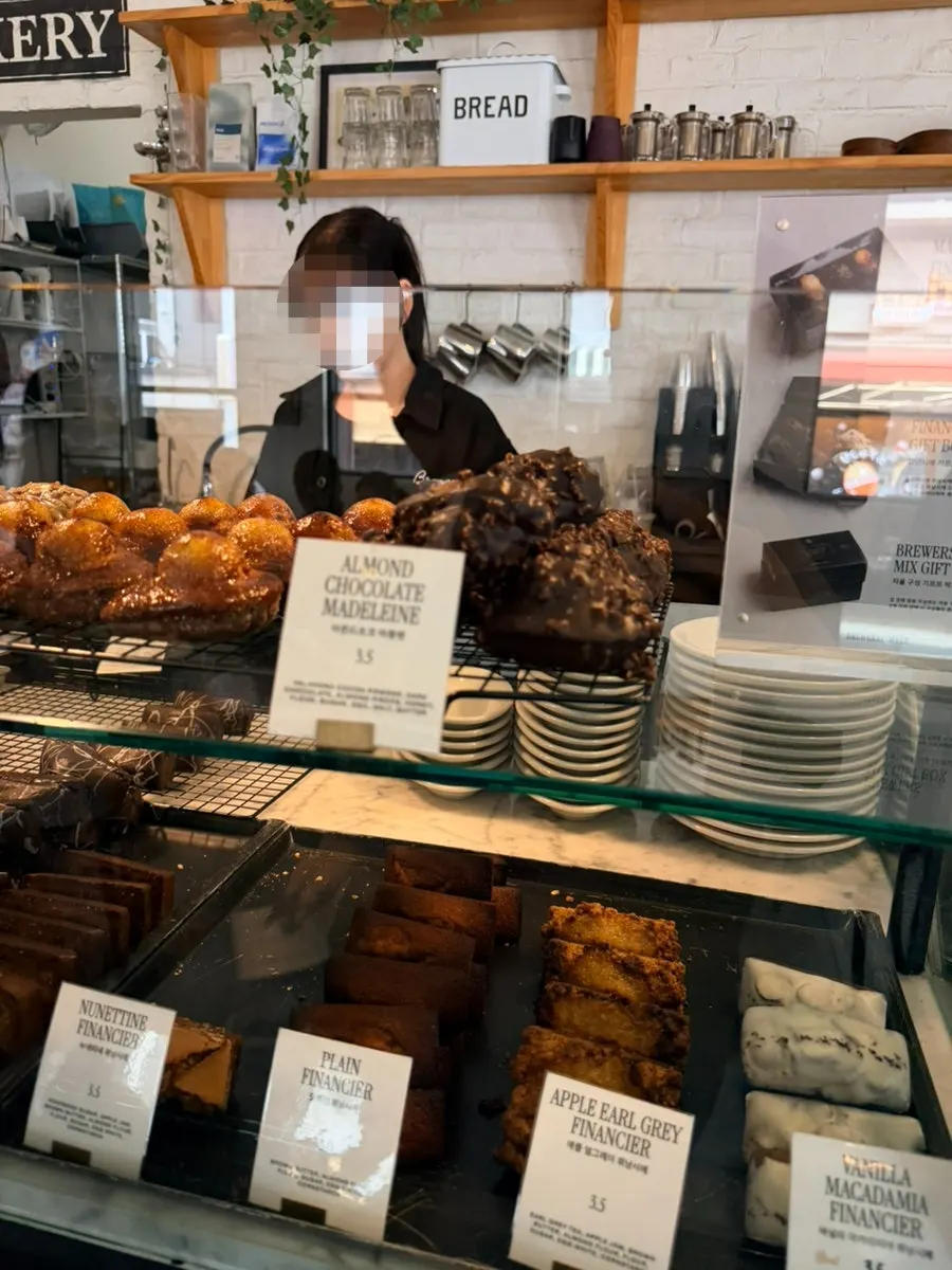 A variety of French-style baked goods