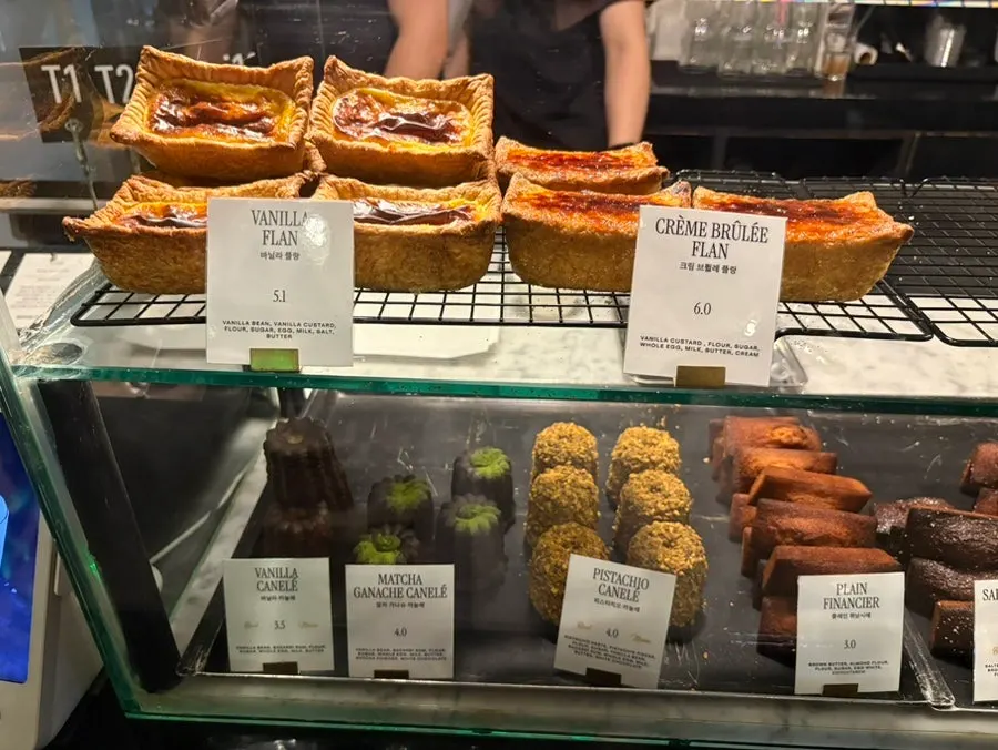 Close-up view of the Brewers Coffee menu board