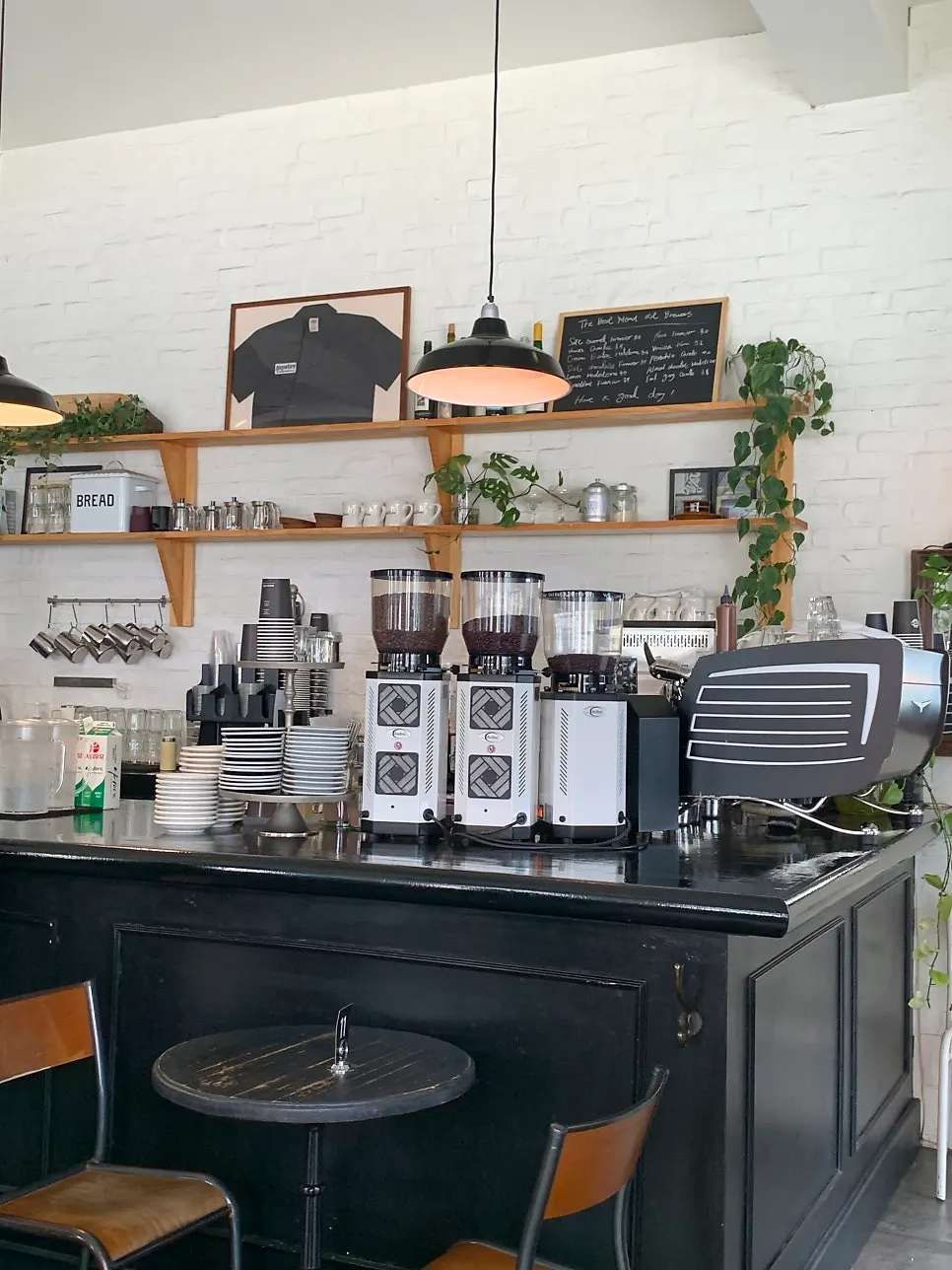 Interior packed with customers