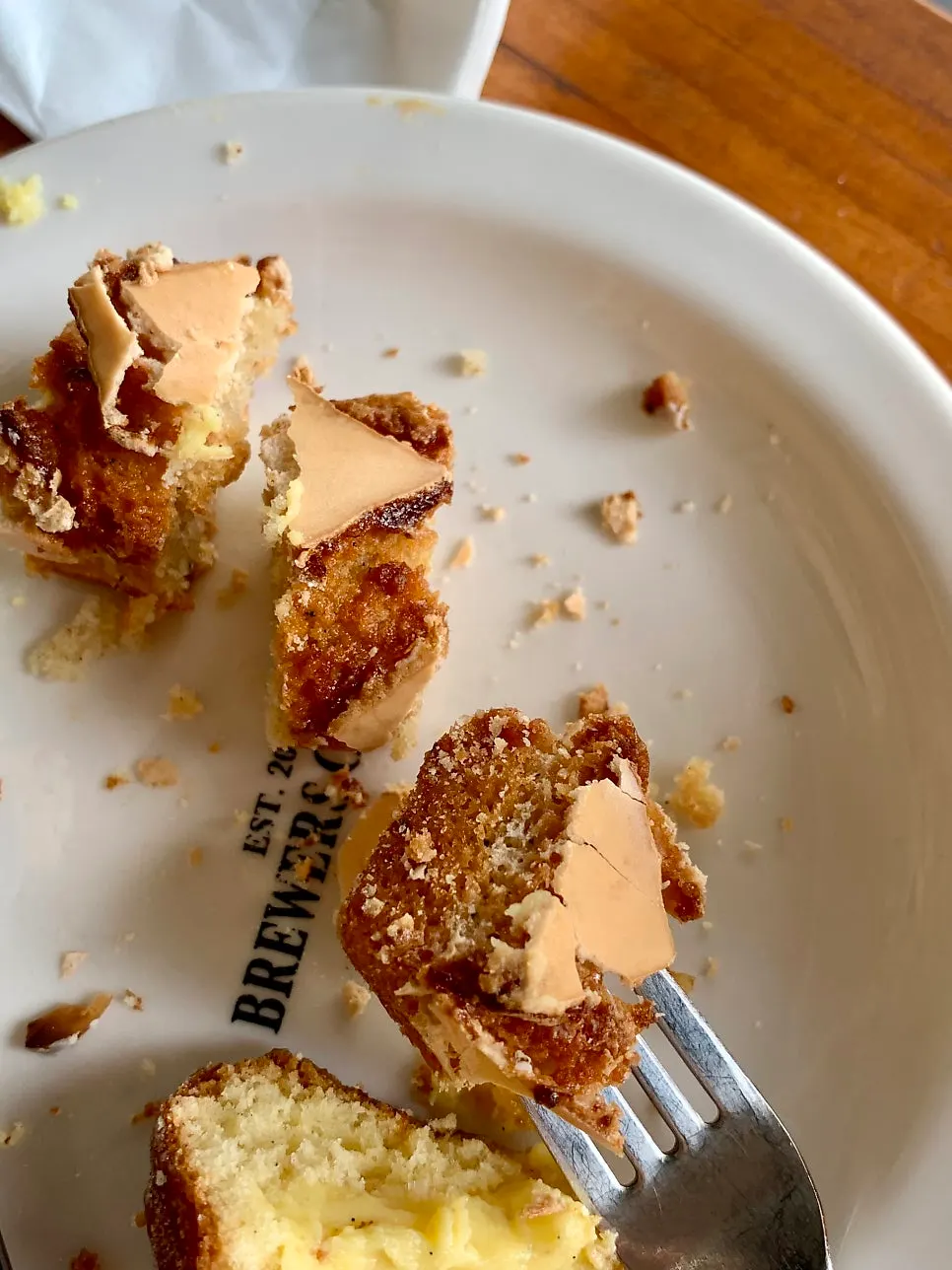 Crème brûlée madeleine