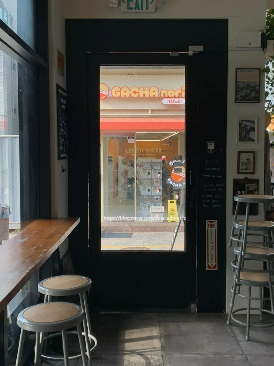Terrace space at Brewers Coffee