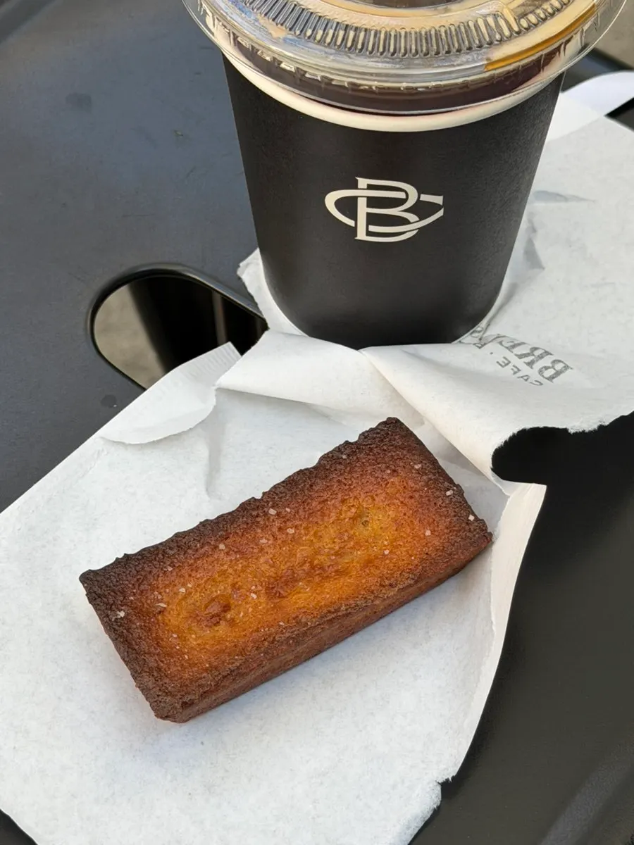 Plate of additional baked goods ordered later