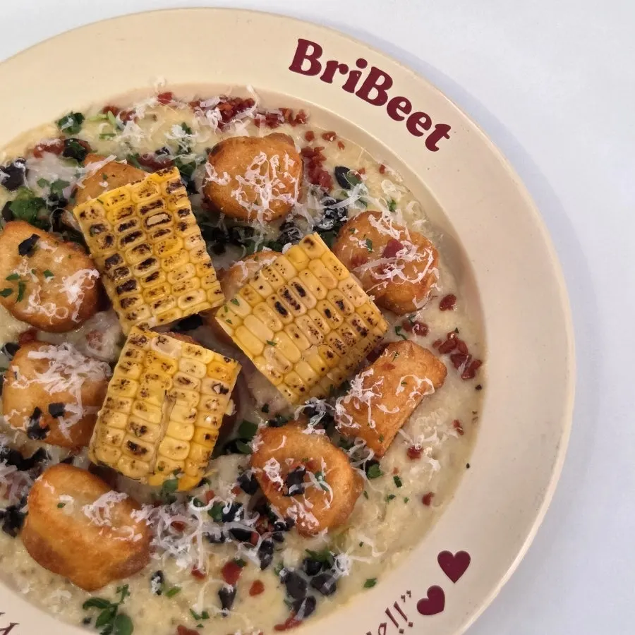 House-made gnocchi dipped in cream sauce