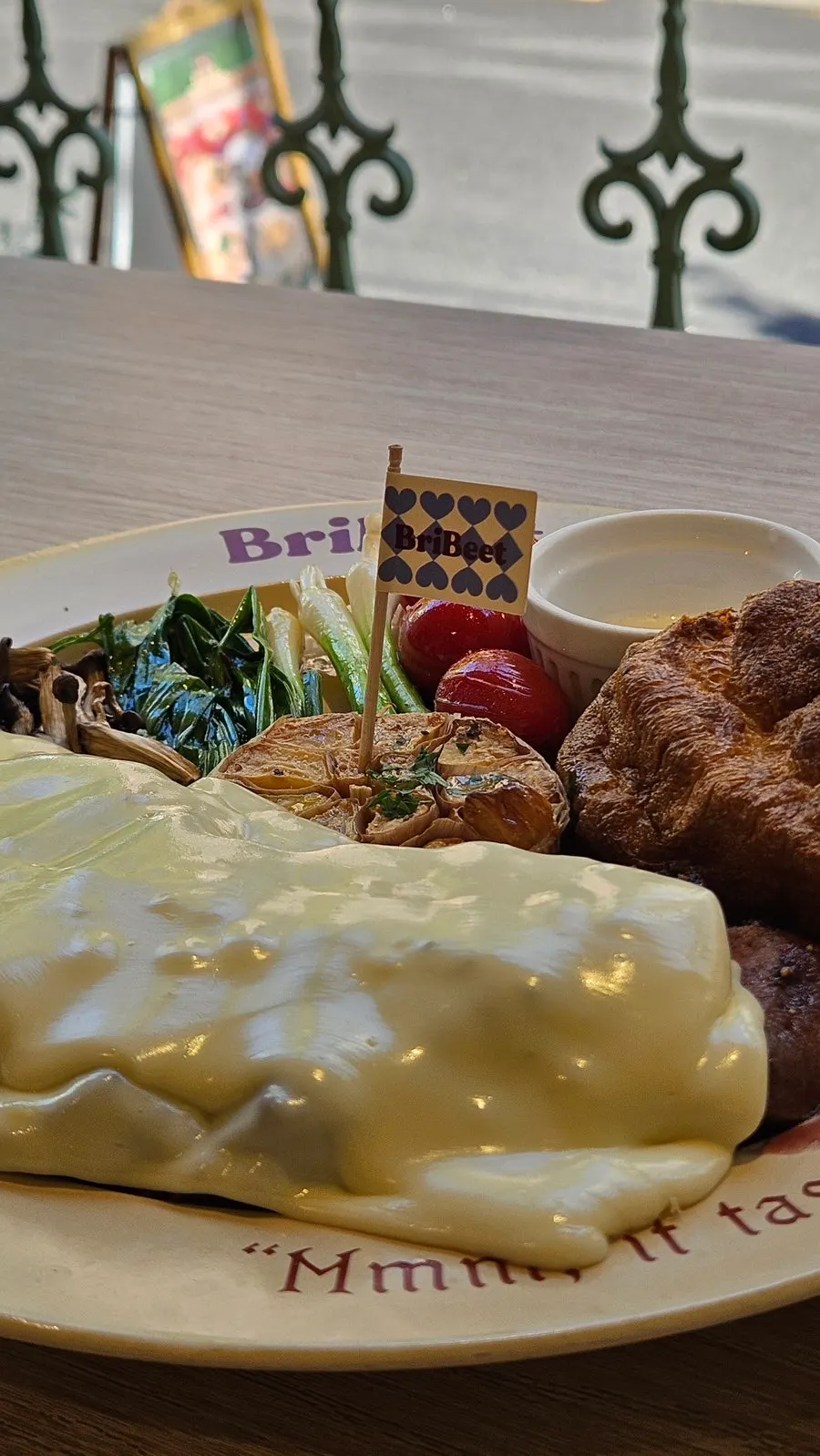 Table at the end of a meal at Brivit Gangnam