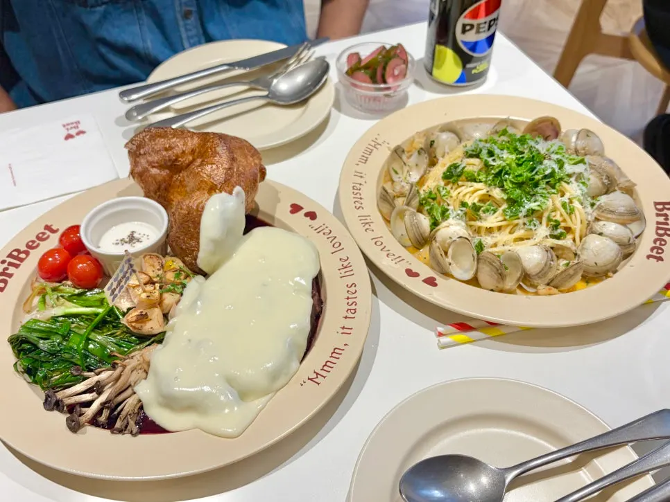 Dinner table for two at Brivit Gangnam Station