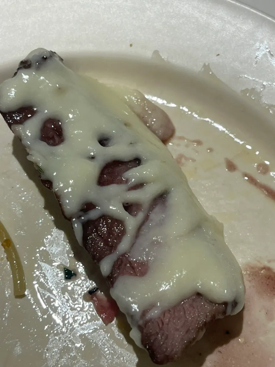 Brivit steak topped with aligot cheese