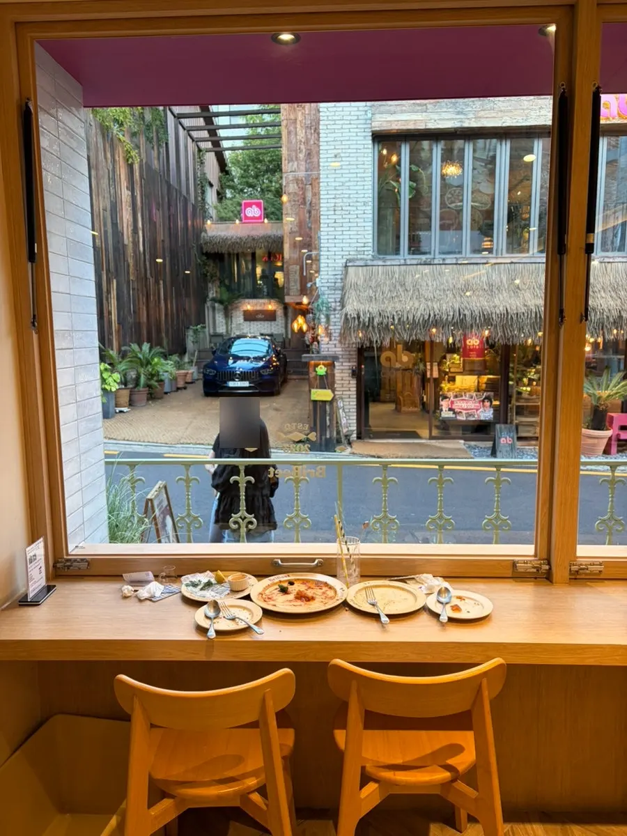 Table at the end of the meal at Brivit Gangnam