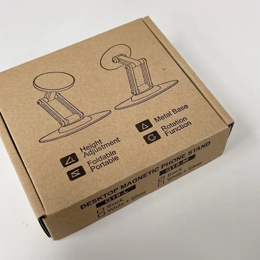 Vitinya MagSafe stand and packaging