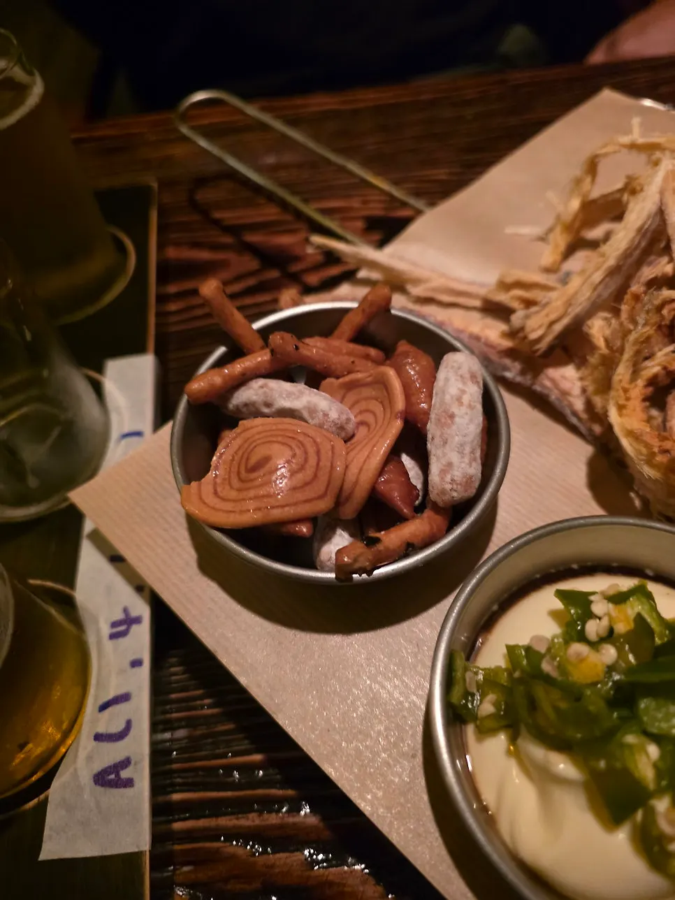 A generous serving of premium dried pollack and friends