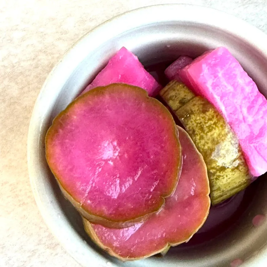 Sweet and tangy house-made pickles