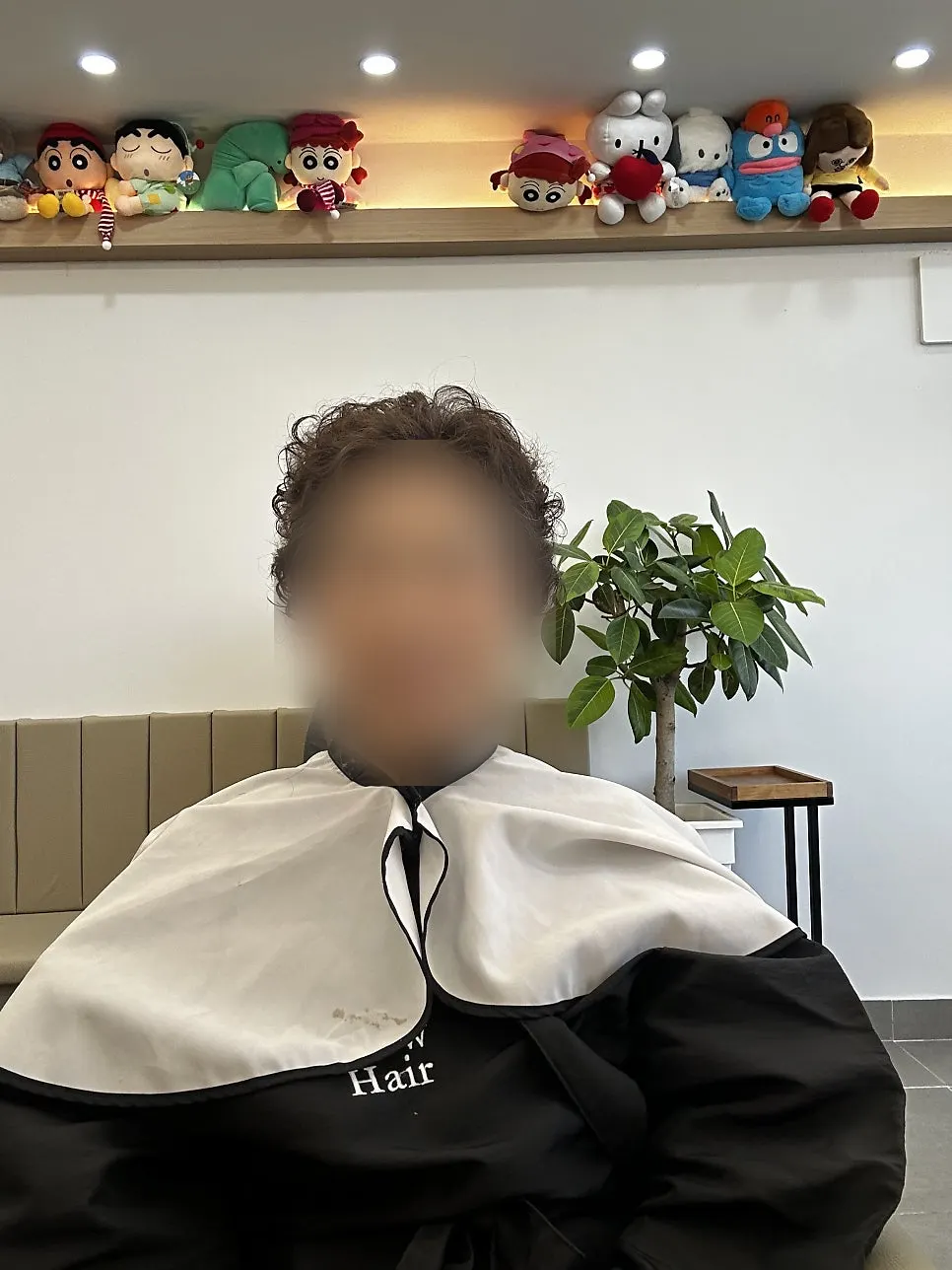 ボリュームパーマ後のボブスタイルの画像
