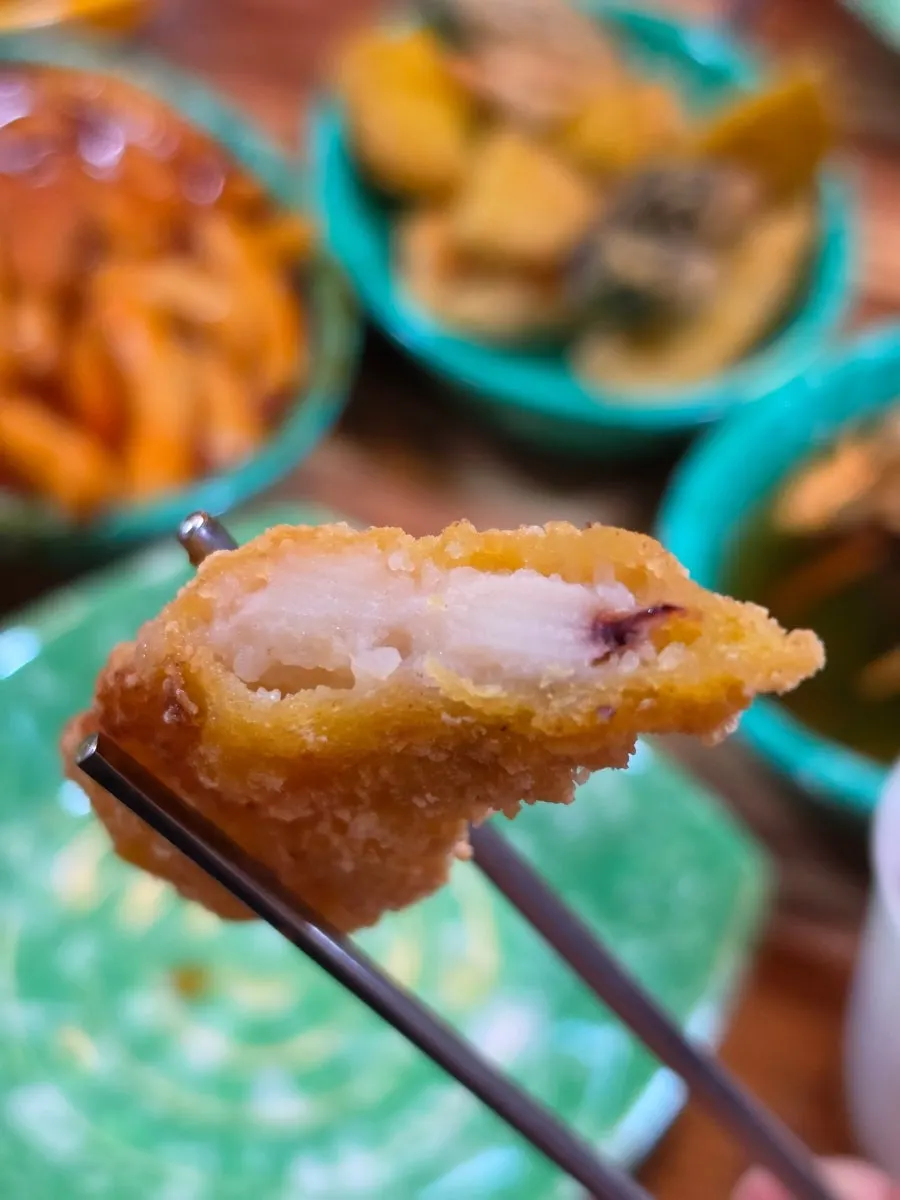 매운오뎅과 함께 마신 오뎅 국물