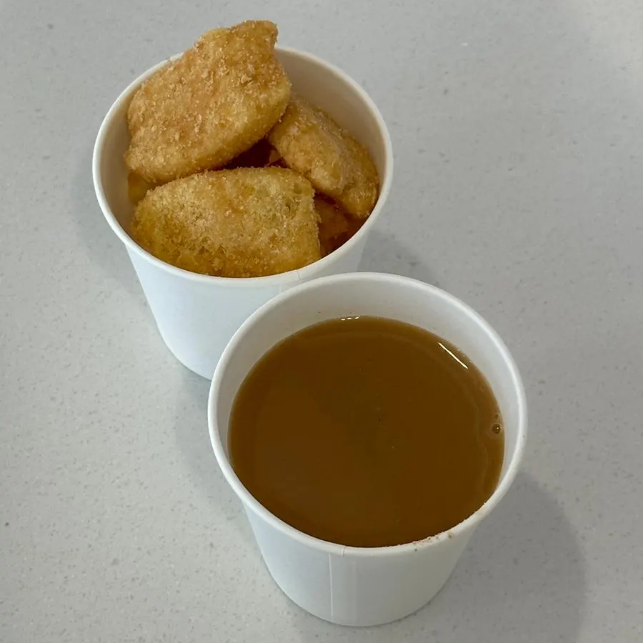 대기 중 마신 무료 미숫가루