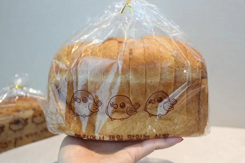 좌 곡물찰보리 우 대상찰보리 색상 비교