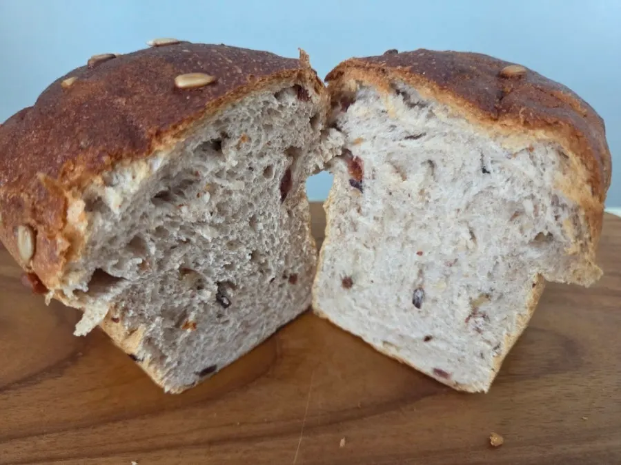 Rye chapbori loaf, good for tearing off pieces