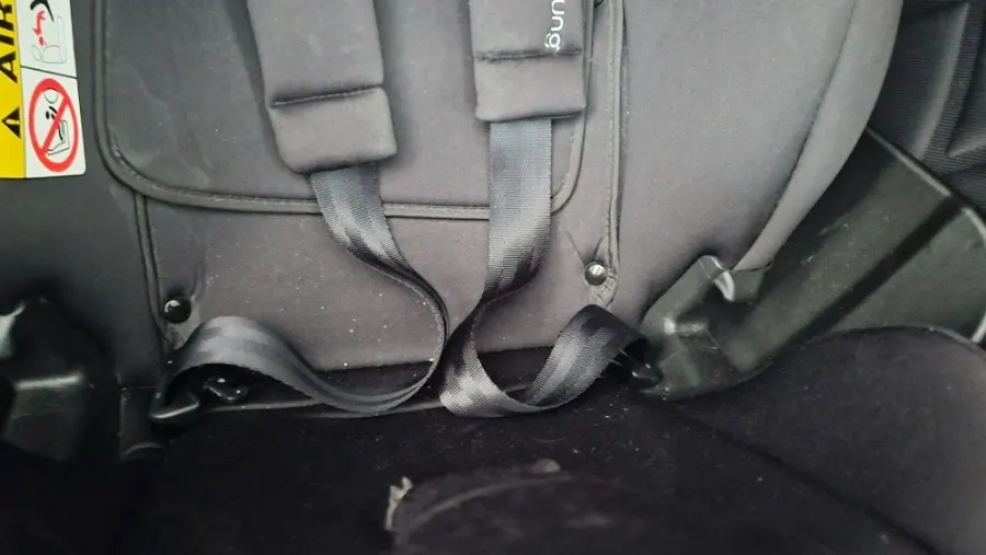 A baby car seat used for 4 years