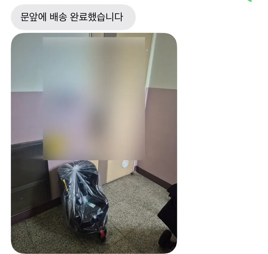 카시트 세탁 진행 과정 가로 사진