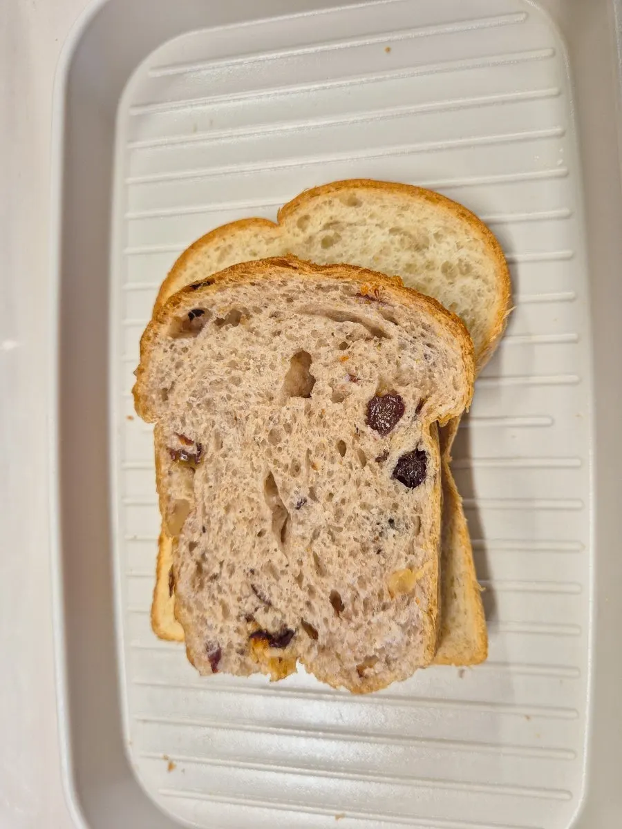 Sliced rye chapssal bori sikppang