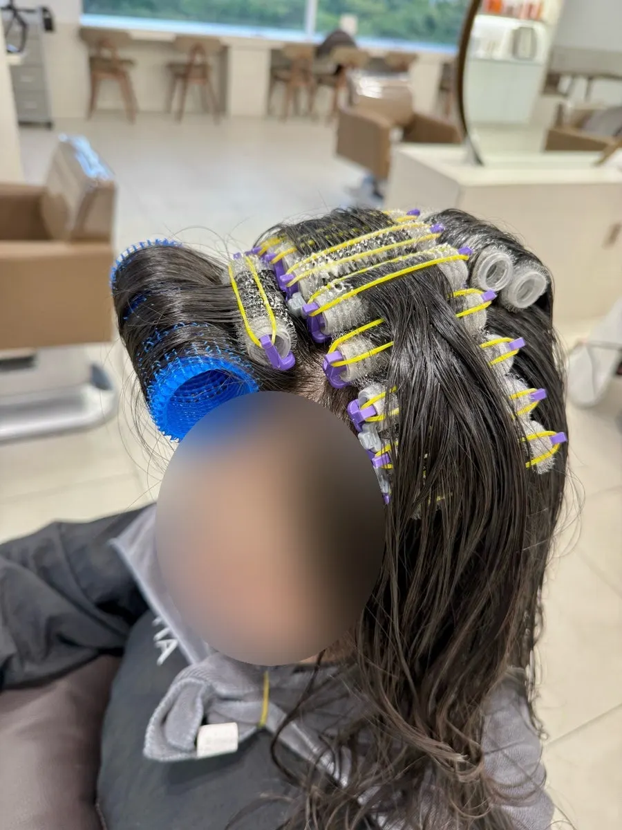 Root perm rods wound tightly