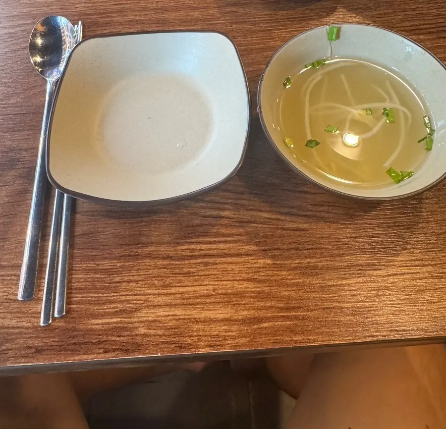 ซุปถั่วงอกที่แถมฟรี