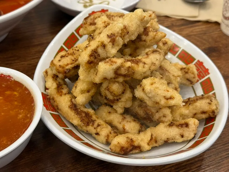 Garlic sauce and crisp tangsuyuk