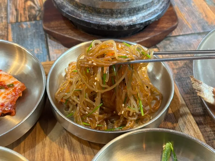 Stone-pot rice and chewy-crisp fried eggplant