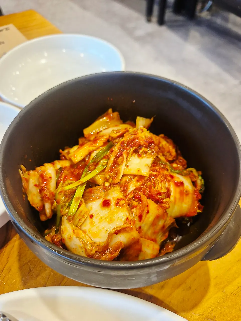 작동홍두깨칼국수 보리밥과 반찬