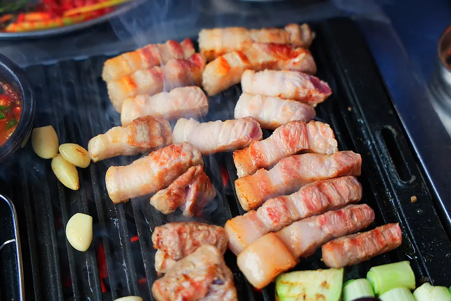 Grilled pork at Mungteong Bucheon Sinjung-dong Branch