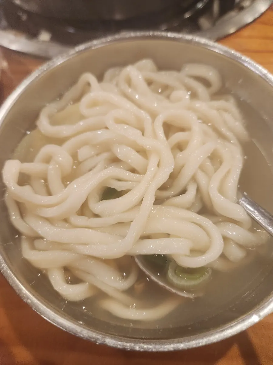 Meat dumplings side dish