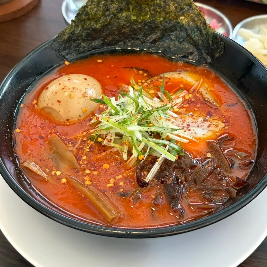 카라이돈코츠라멘 한 그릇