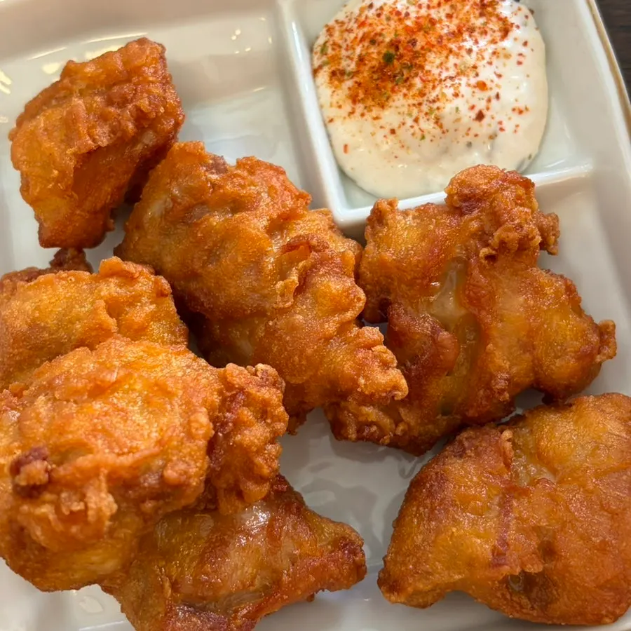 짭조름한 치킨가라아케 한 접시