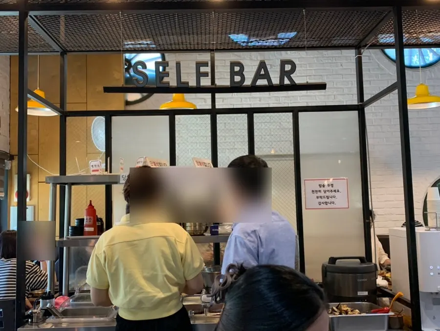 Restaurant photo about rice and side-dish refills